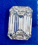 4.04ct emerald cut lab grown carbon vapor (CVD) loose diamond