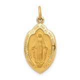 14k Miraculous Medal Charm