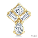 .33CTTWDM MIX FANCY SHAPE ER YG 14K-G*