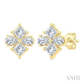 .35CTTWDM MIXED FANCY SHAPE ER YG 14K-G*