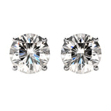 Round Brilliant Lab grown Diamond Stud Earrings