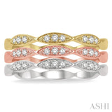 Stackable Diamond Band Set