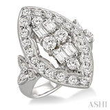 Marquise Shape Diamond Fashion Ring