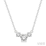 Past Present & Future Diamond Necklace