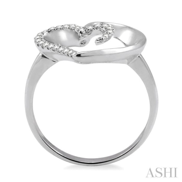 Heart Shape Diamond Fashion Ring