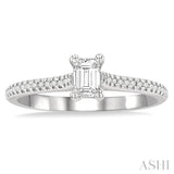 Semi-Mount Diamond Engagement Ring