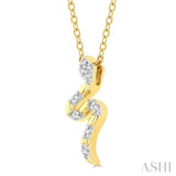 Snake Petite Diamond Fashion Pendant