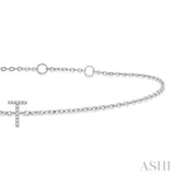 T' Initial Diamond Bracelet