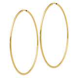 14K Endless Hoop Earrings