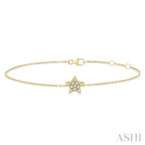 Star Petite Diamond Fashion Bracelet