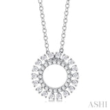 Circle Diamond Fashion Pendant