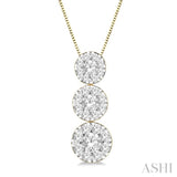 Past Present & Future Lovebright Essential Diamond Pendant