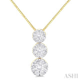 Past Present & Future Lovebright Essential Diamond Pendant