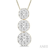 Past Present & Future Lovebright Essential Diamond Pendant